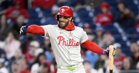 phils fails 2024|Bryce Harper hears boos at Nationals Park. His three hits help the Philli.